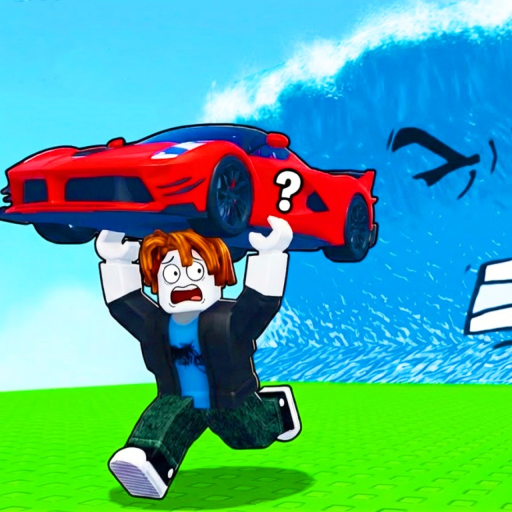 🌊Escape Tsunami For Supercars🏎️