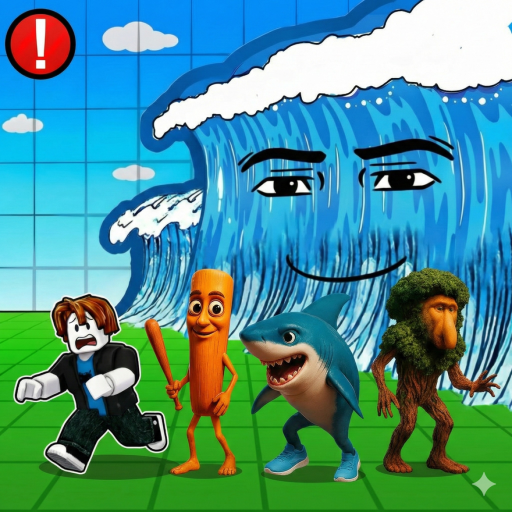 Escape Tsnunami Brainrots x9999