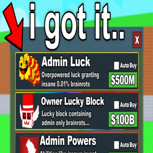 [🌈ADMIN] Steal A Brainrot: ADMIN POWERS!