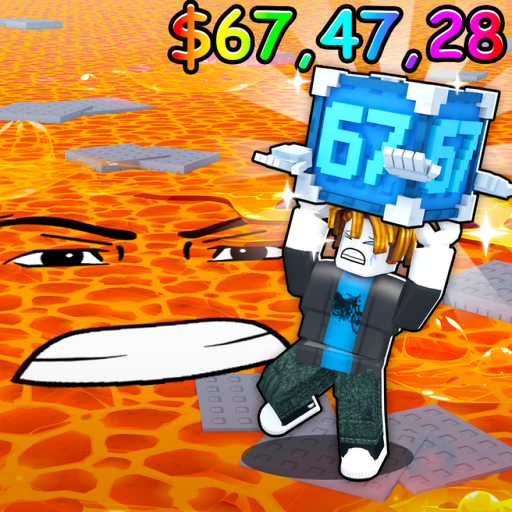 Survive LAVA for Lucky blocks!