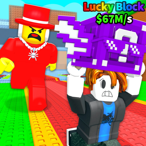 Steal Lucky Blocks from Brainrots!🤫