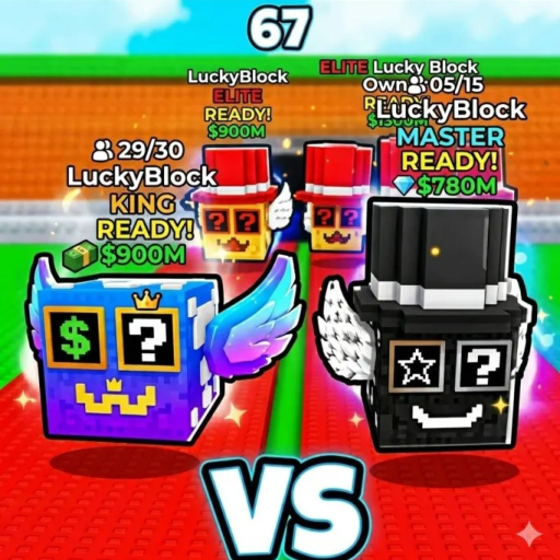 Steal an lucky block!