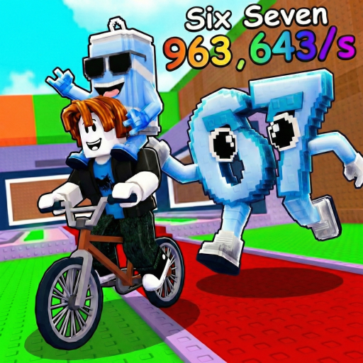 Steal Brainrot from Guards on Bike 🧠