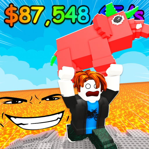 Survive LAVA For Baby Brainrots!