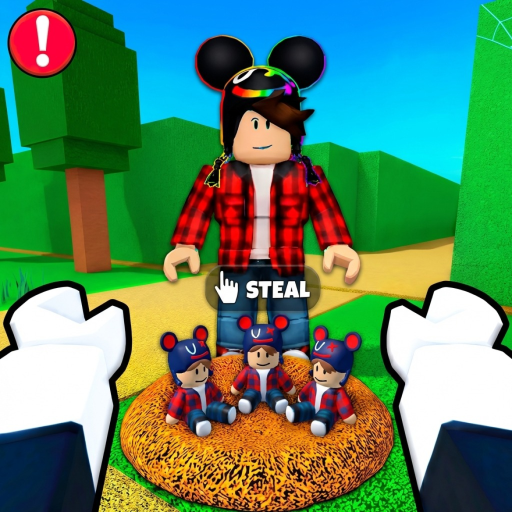 Steal a Baby Youtuber 👶