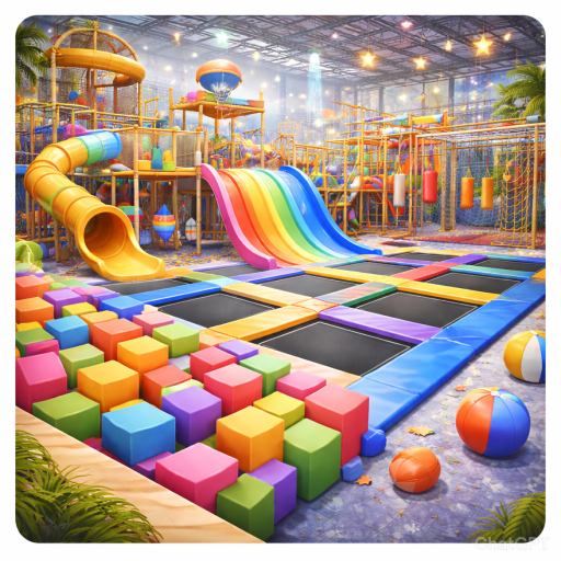 Best Roblox Indoor Playground And Trampoline Park