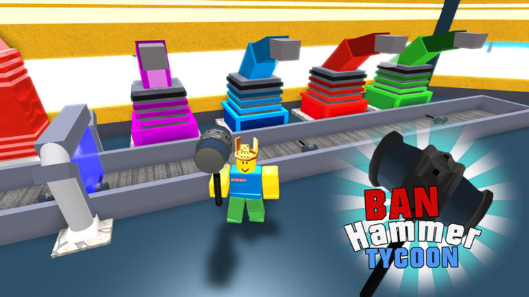 Ban Hammer Factory Tycoon screenshot