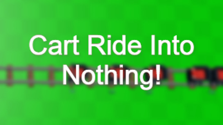 Cart Ride Into Nothing! screenshot
