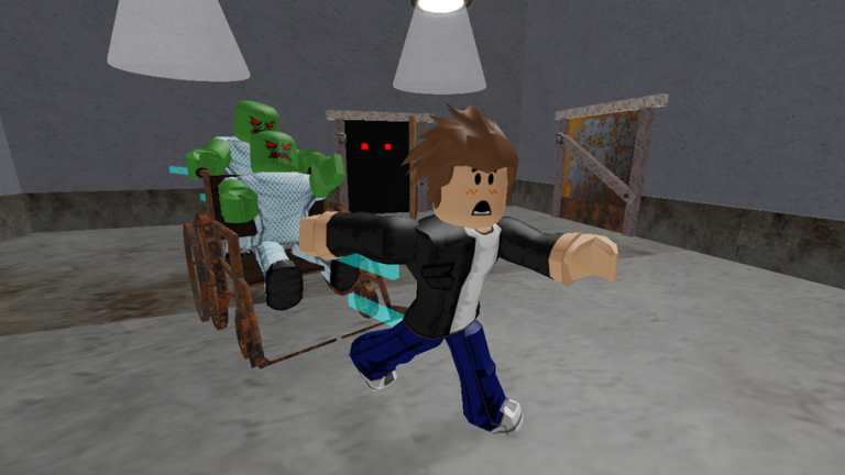 Escape The Zombie Asylum Obby! (SCARY) screenshot