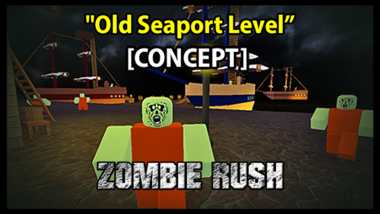 ZOMBIE RUSH  [OLD SEAPORT LEVEL CONCEPT- FREE] screenshot