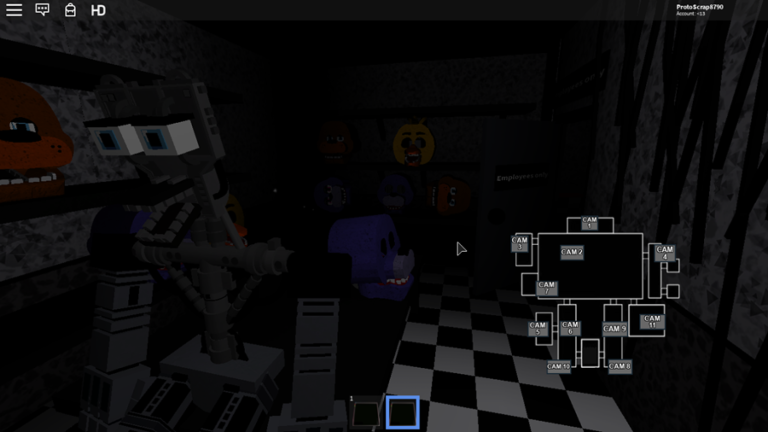 Fnaf 1 Roleplay [Old game, 2019] screenshot