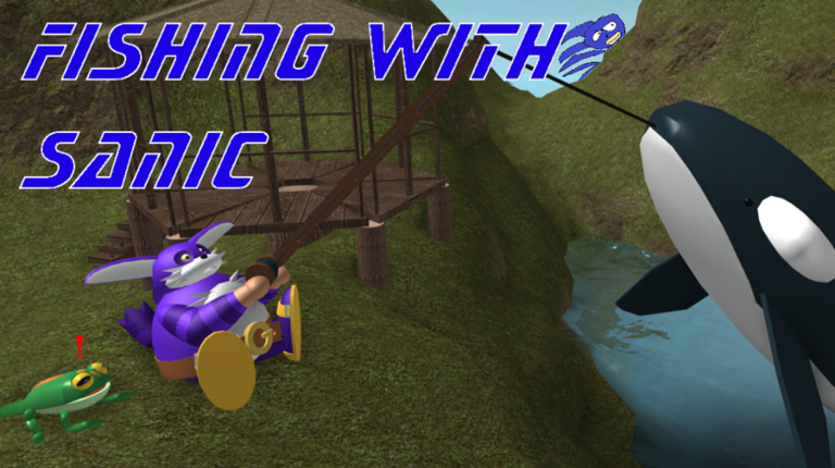 Fishing with Sanic the Hurdgeheg screenshot