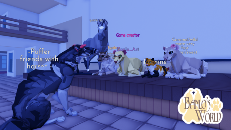 Banlo's world | Animal roleplay 🐾 screenshot