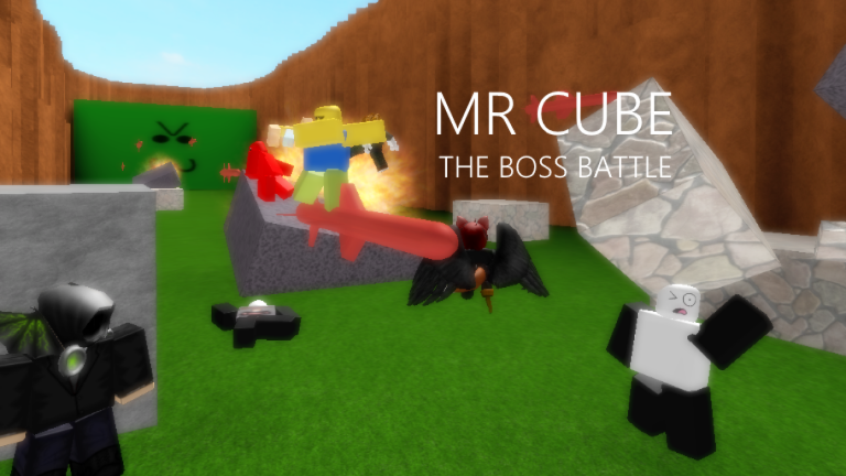 Mr. Cube The Boss Battle! screenshot