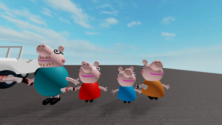 survival family peppa pig killer screenshot