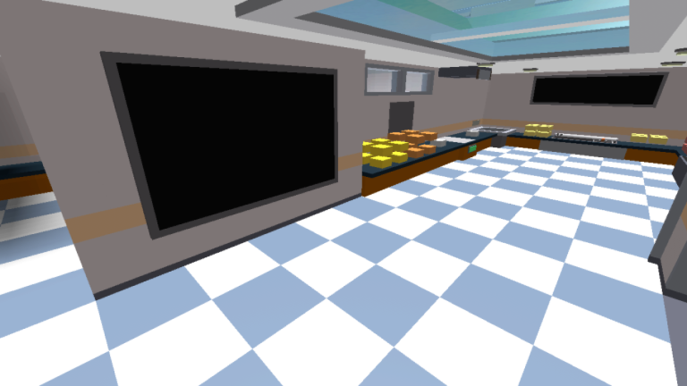 Cook Burgers, but with 100 players screenshot