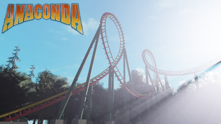 Anaconda, Roller Coaster at Kings Dominion screenshot