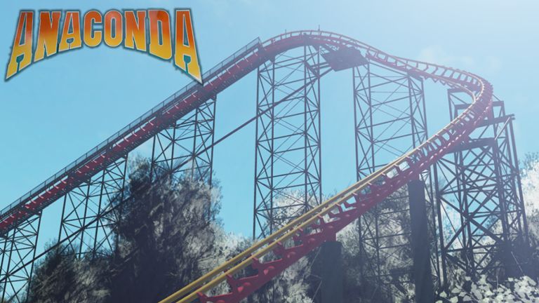 Anaconda, Roller Coaster at Kings Dominion screenshot