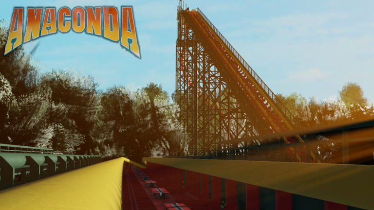 Anaconda, Roller Coaster at Kings Dominion screenshot