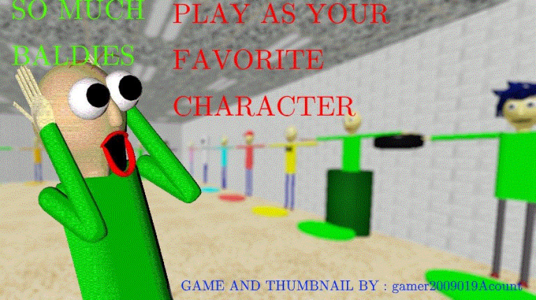 Baldi's Rp Game With Only Baldies screenshot