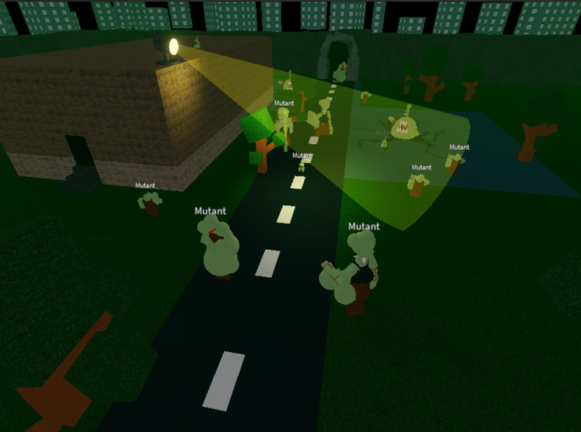 Humans VS Mutants (Legacy Game) screenshot