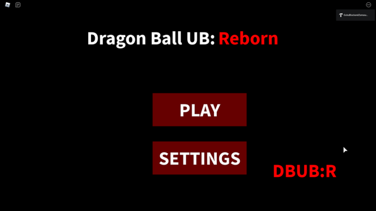 Dragon Ball UB: Reborn screenshot