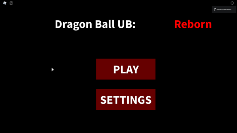 Dragon Ball UB: Reborn screenshot