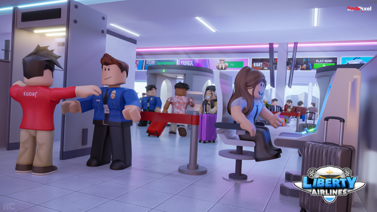 🛫 [FLY!] Liberty Airport Flight Simulator RP screenshot