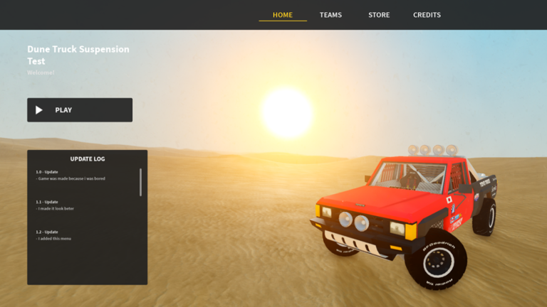 -Update!- Dune Truck Suspension Test screenshot