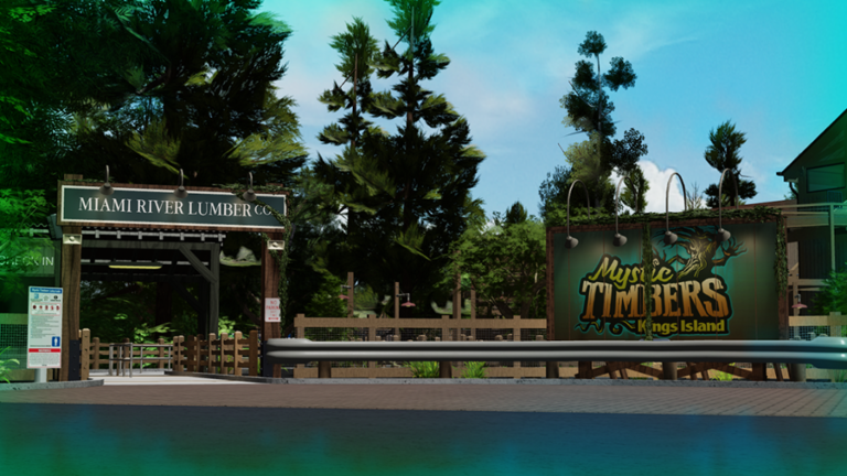 Mystic Timbers Roller Coaster screenshot