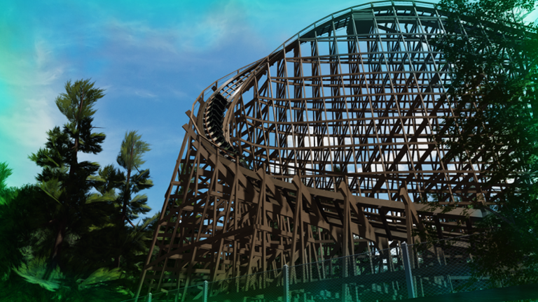 Mystic Timbers Roller Coaster screenshot