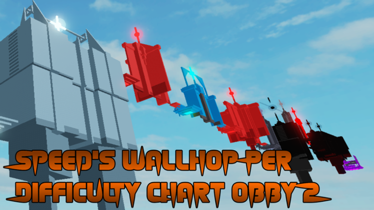 Speed's Wallhop Per Difficulty Chart Obby 2 screenshot