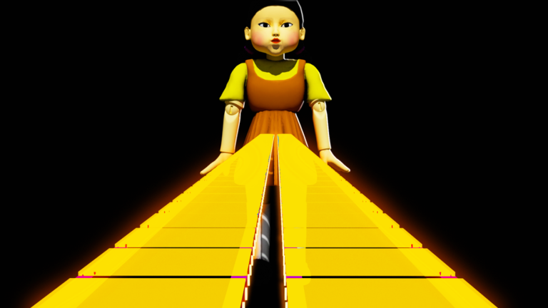 Impossible Glass Bridge! (Squid Game Obby) screenshot