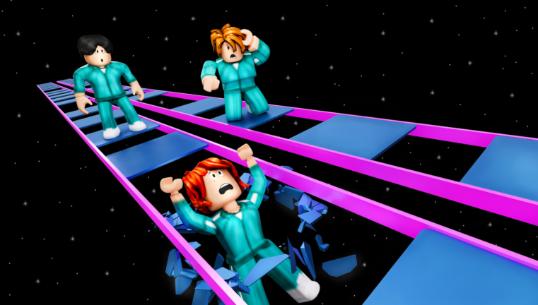 Impossible Glass Bridge! (Squid Game Obby) screenshot