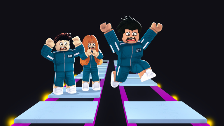 Impossible Glass Bridge! (Squid Game Obby) screenshot