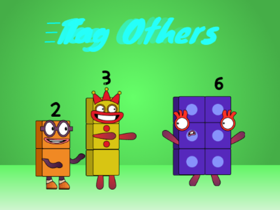 (LEGACY EDITION) Numberblocks Games: Team Tag screenshot