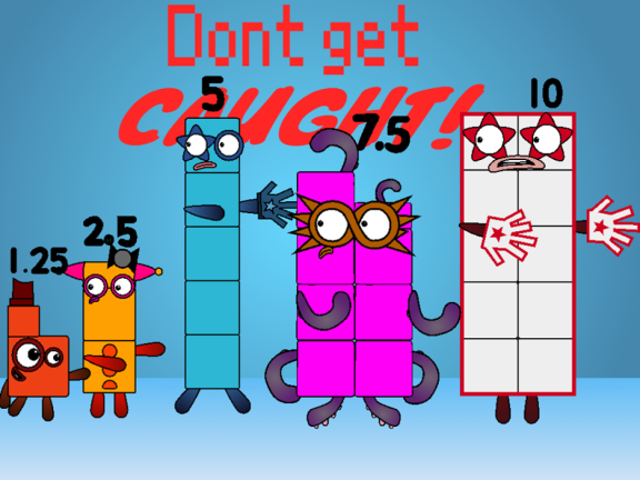 (LEGACY EDITION) Numberblocks Games: Team Tag screenshot