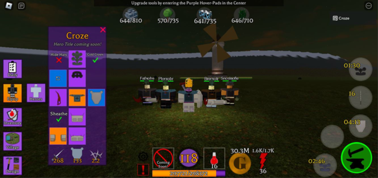 ⚒️ Village of Heroes ⚔️  screenshot