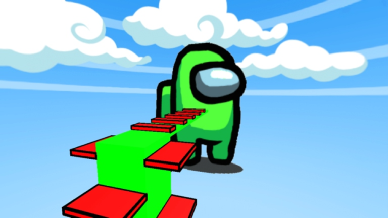 Escape Among Us Parkour Obby! screenshot