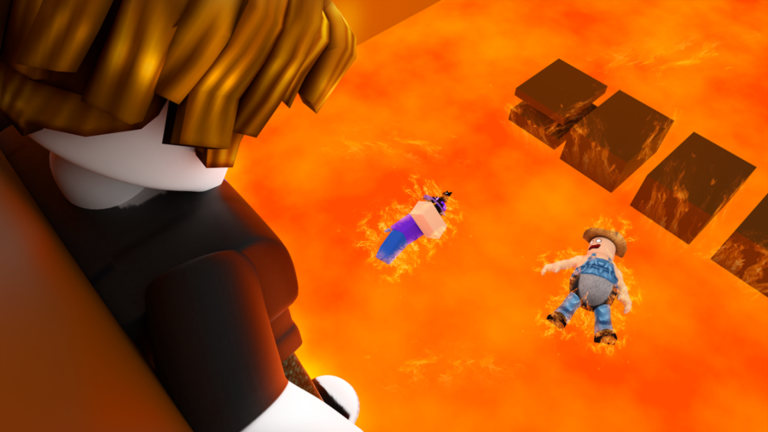 Tower But The Floor Is LAVA 🔥 screenshot