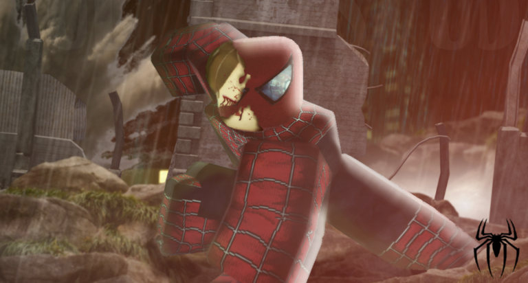 [GLIDING!] typical web swinging game screenshot