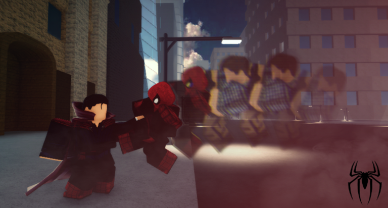 [GLIDING!] typical web swinging game screenshot