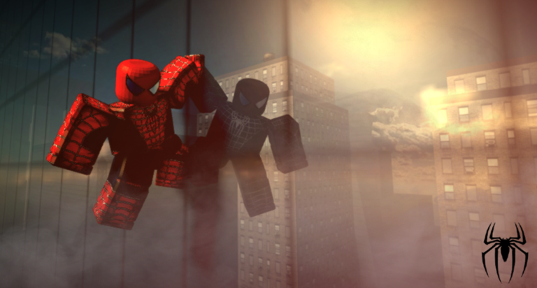 [GLIDING!] typical web swinging game screenshot