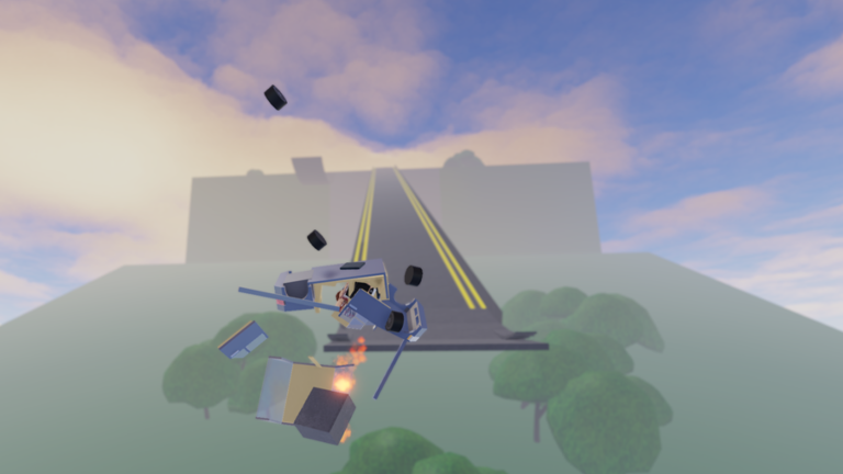 Drive Cars Off Ramps! screenshot