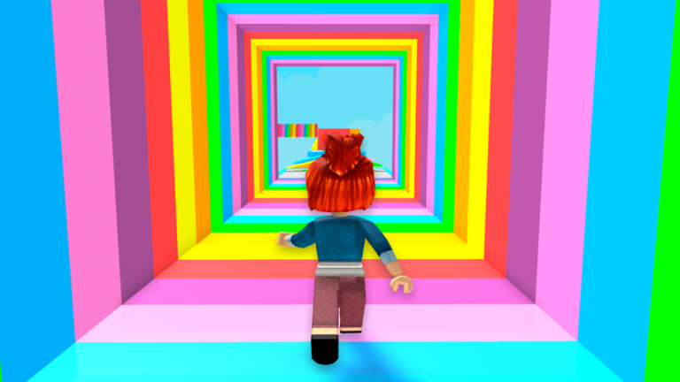 Easy Parkour Obby 🌈 screenshot