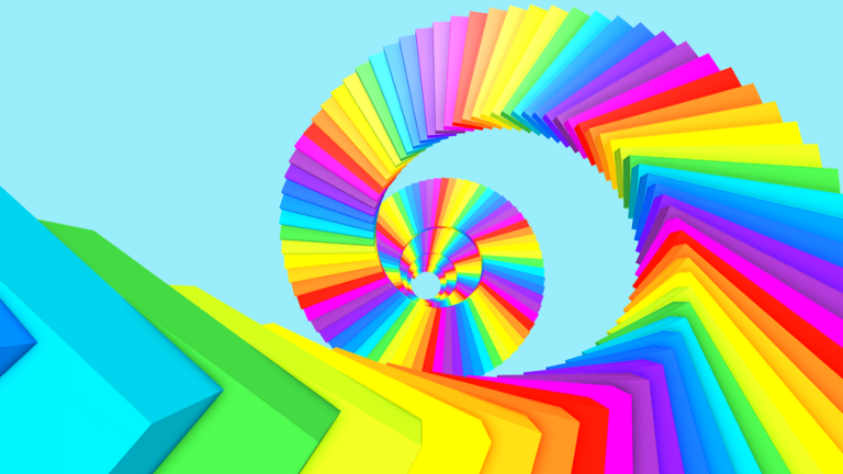 Easy Parkour Obby 🌈 screenshot