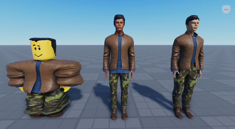Roblox Official Layered Clothing screenshot