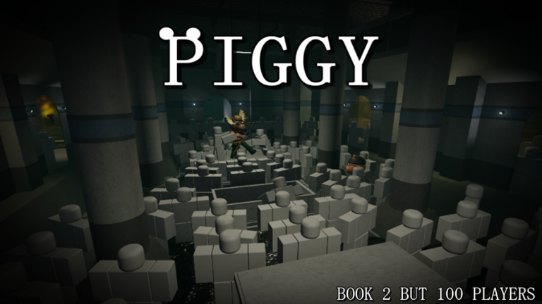 [NIGHTMARE WINTER] Piggy But It's 100 Players screenshot