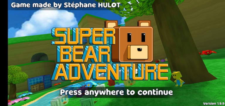 super bear adveture [patafoma 3D]  screenshot