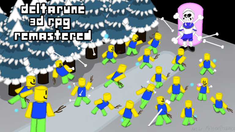 (Editable) Deltarune 3D RPG : Remastered screenshot